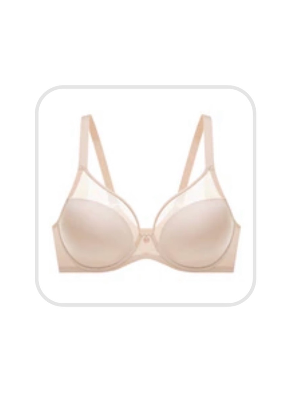 Understance Mesh Contour FlexWire Plunge Bra 32G